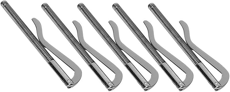 Respicefinem Money Clip 5 Pack Black Electroplated Steel High Hardness Spring 85Mm For Leather Wallet - Image 1